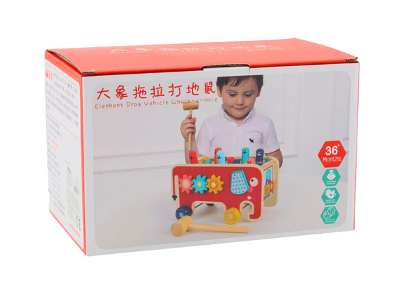 Hölzernes Arcade-Spiel für Kinder Whaca-mole