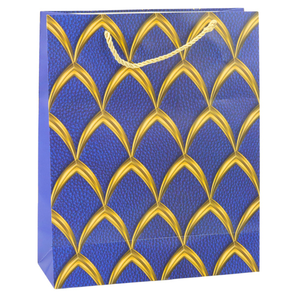 Elegant Gift Bag Gold Decorations 32 x 26 x 12 cm