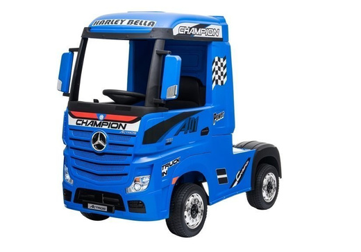 Kinderauto Mercedes Actros Blau