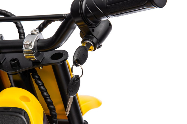 Batteriebetriebenes Motocross-Bike A9901 Gelb