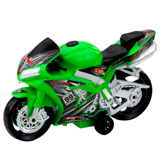 Rennrad Racer Drive Lichter Sounds Grün