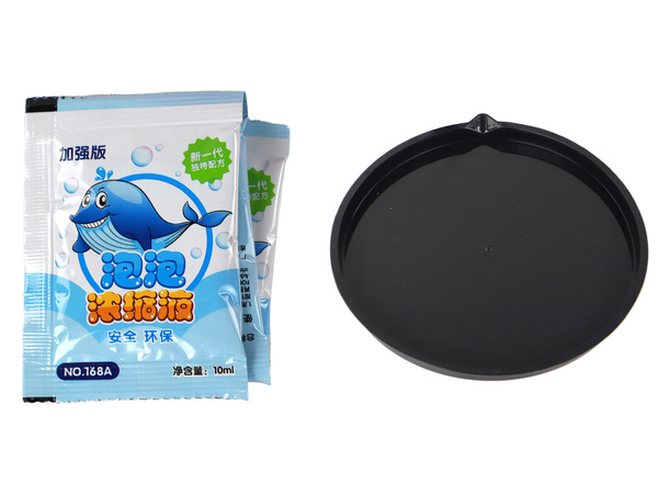 Soap Bubble Machine Soap Bubbles Electric Gun Black