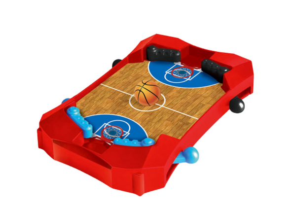 Rotes Mini-Basketball-Arcade-Spiel