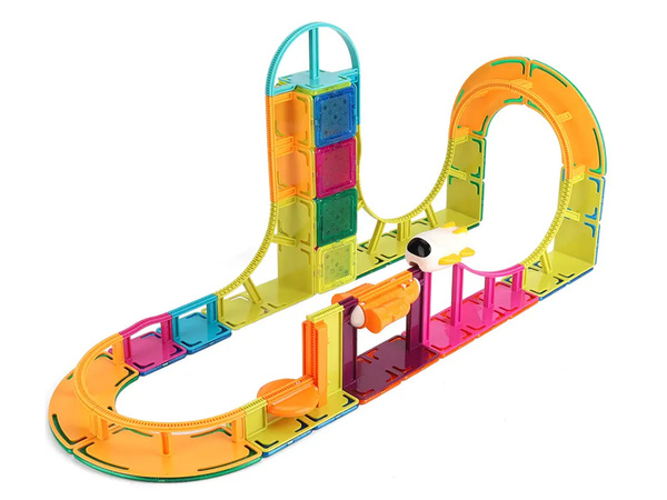Magnetische Bauklötze Sky Track 61 Teile