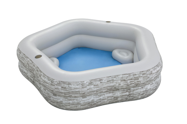 Inflatable Garden Pool 213x 206x 53 cm Bestway 54423