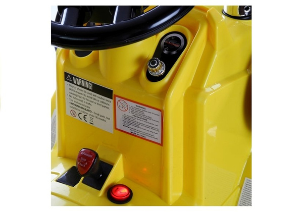 Elektroauto für Kinder Baggerlader Traktor Schlepper ZP1005 Gelb 2.4G