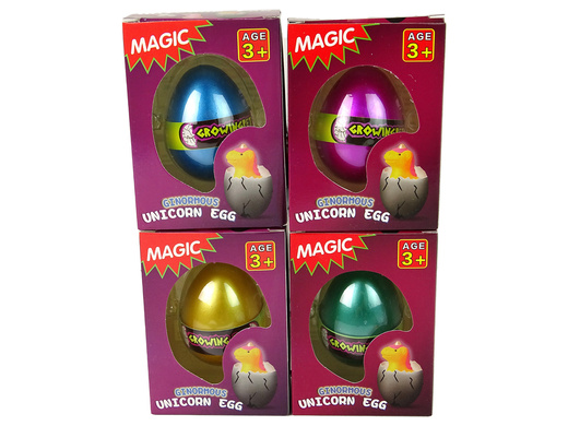 Unicorn Egg Growing In Water 6cm 4 Colors