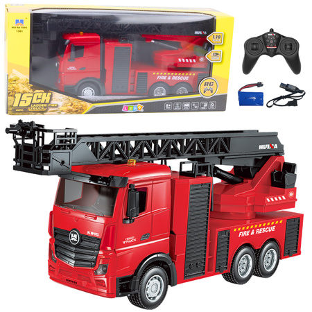 Ausziehbare Leiter für Feuerwehrautos, Huina 1:18