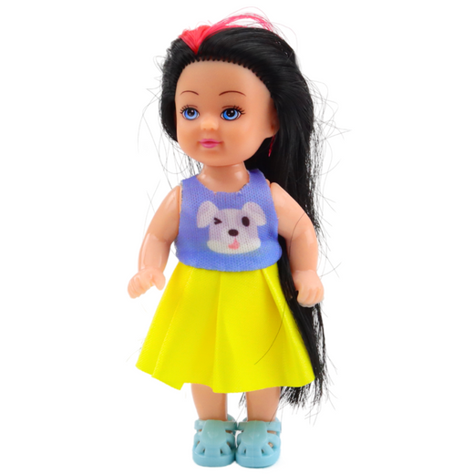 Mini Puppenkleid Hundehütten-Trageset