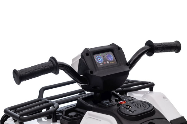 Electric Ride On Quad JC915 White