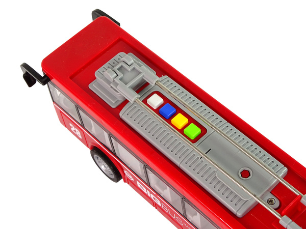 Roter Doppelbus 1:16.