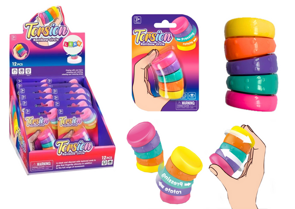 Sensorisches Spielzeug Anti-Stress-Regenbogen-Rotationsräder