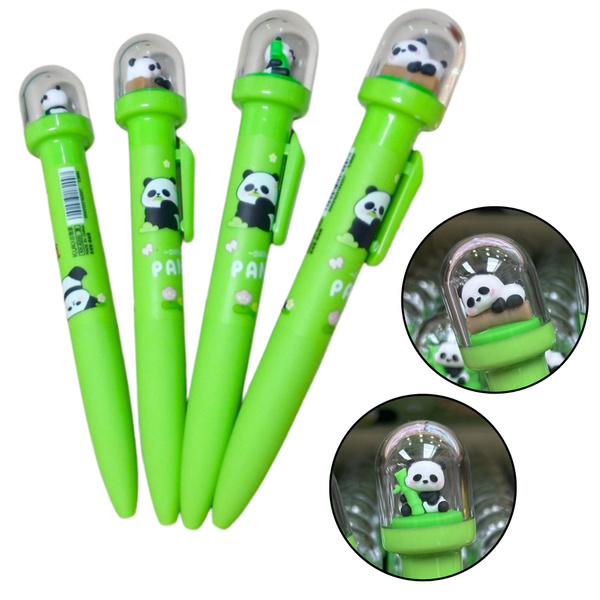 Green Panda Gelstift, Kuppel, blaue Tinte, 0,5 mm