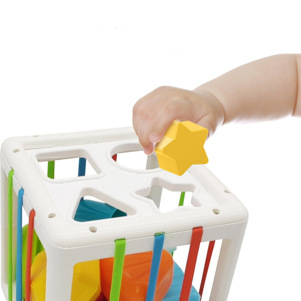 Flexibler sensorischer Würfel, Anti-Stress-Sortierer, Blöcke für Kinder
