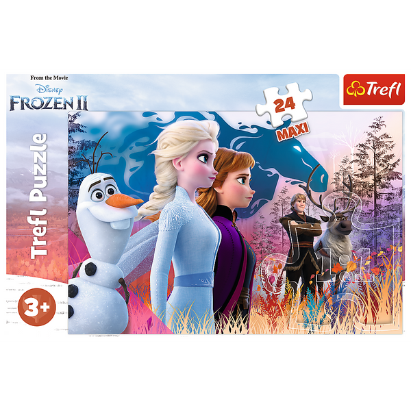 Puzzle - "24 Maxi" - Magische Reise Frozen 2 Trefl 14298