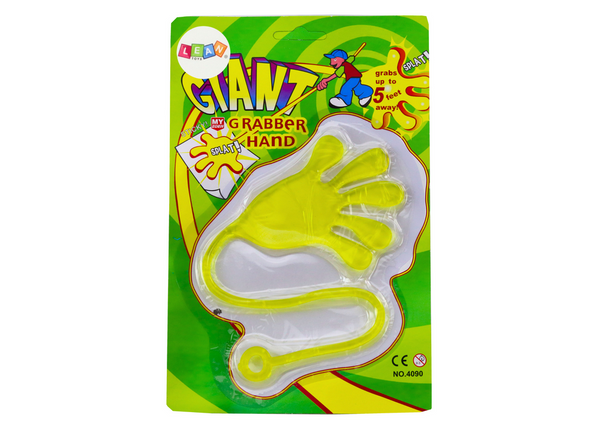 Sticky Hand Elastic Slime Yellow