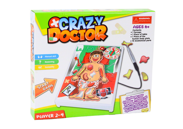 Arcade Game Crazy Doctor Surgeon Operation