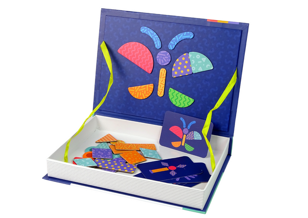 Magnetic Educational Puzzle Shapes 84 Magnets Cards