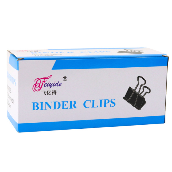 Set Universal Büroklammern Federstahl Schwarz 51mm 12St