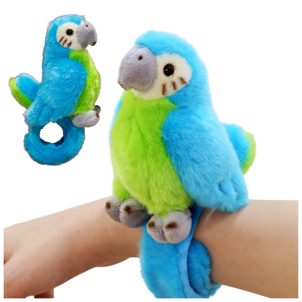 Plüsch-Maskottchen-Papagei-blaues Armband-Armband