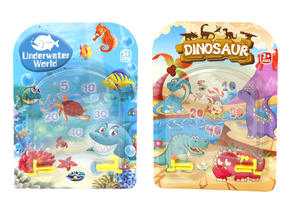 Pinball Flipper Pocket Game Space Dinosaurs Ocean