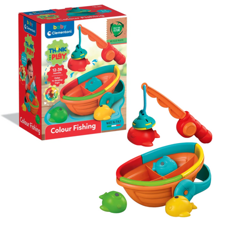 Fishing Rod Toy with Boat and Fish Clementoni 17581
