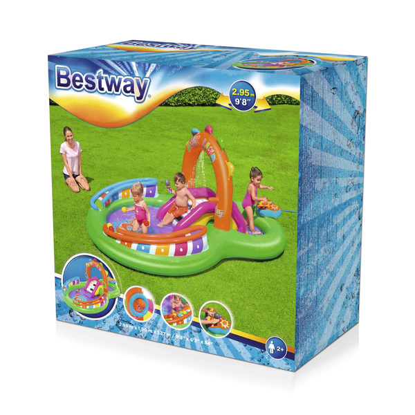 Aufblasbarer Spielplatz 295 x 190 x 137 cm Bestway 53117