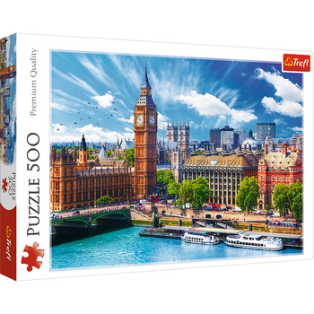 Puzzle 500 Teile. Sonniges London - Trefl 37329