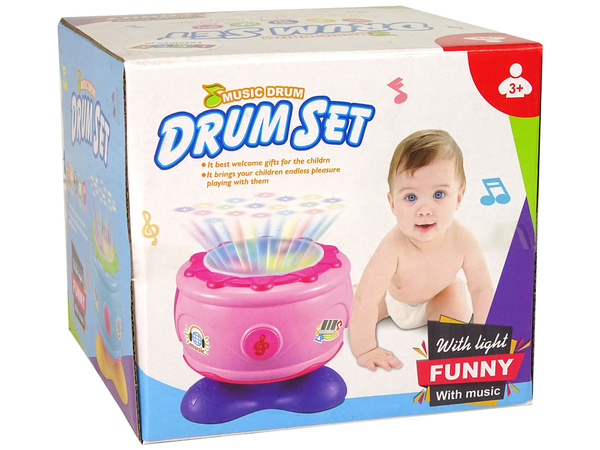 Interactive Playing Drum for a Toddler