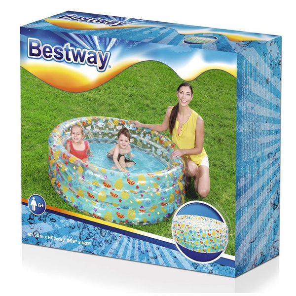 Aufblasbarer Pool Fruit 150 cm x 53 cm Bestway 51045