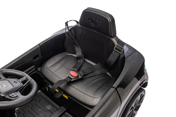 Ford Mustang Mach-E Black 24V Battery-Powered Car