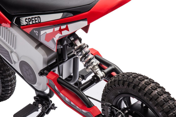 A9901 Red Battery-powered Motocross Bike