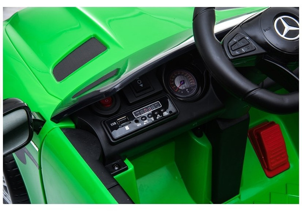 Mercedes GTR Electric Ride On Car - Green