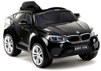 Kinderfahrzeug BMW X6 Ledersitz SCHWARZ LED Scheinwerfer EVA-Reifen