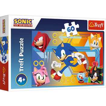 Sonic-Puzzle, 60-tlg. Sonic in Aktion 17387