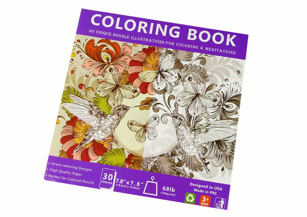 Zeichenset, Buntstifte in einer Box, 74-tlg. XXL