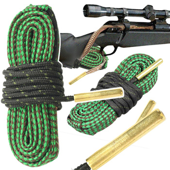 Weapon Cleaning Rod With Integrated Brushes