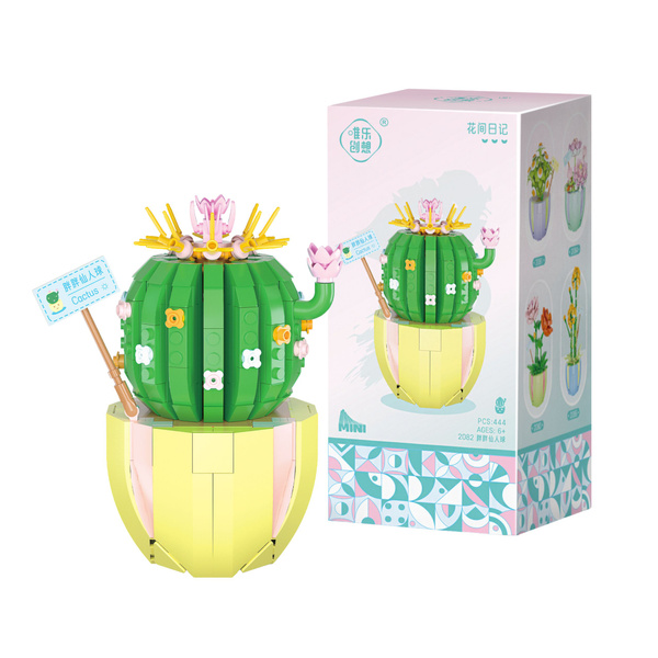 Bausteine Blumen in Töpfen Bunt 269–444 Stk.