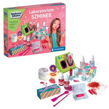 Wissenschaft & Spiel Lippenstift- und Lipgloss-Labor-Set Polnische Sprache Clementoni 50920