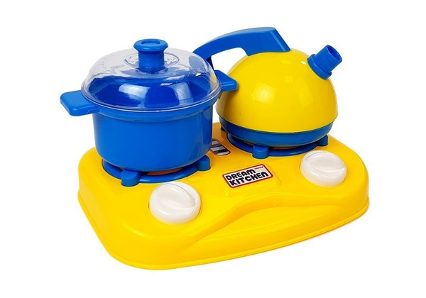 Set of Plastic Dishes for Little Chef