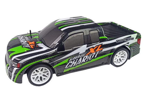 Ferngesteuertes Auto R / C Pick Up 15-20 km / h Grün