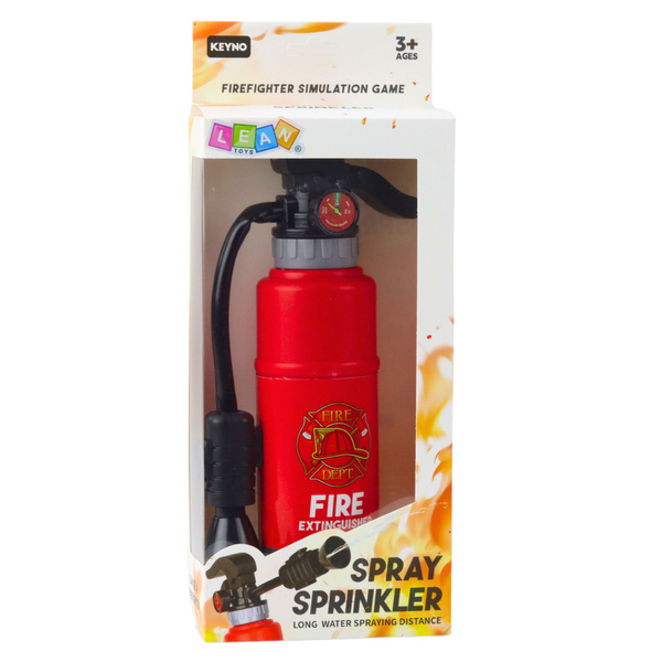 Spielzeug-Feuerlöscher für kleine Feuerwehrleute mit Wassersprühfunktion