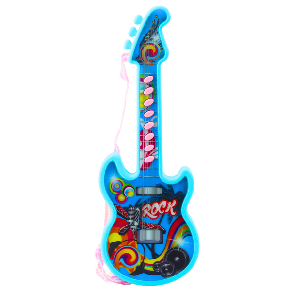 E-Gitarre für Kinder Melodien Solmization Range Blau 29cm