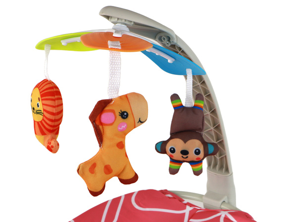 Wippe Wippe 2in1 Kinderwippe Sitzgeräusche Vibrationen Giraffe
