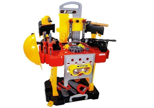 DIY Set für Batterien 3in1 Koffer Werkstatt 85 Elemente 56cm