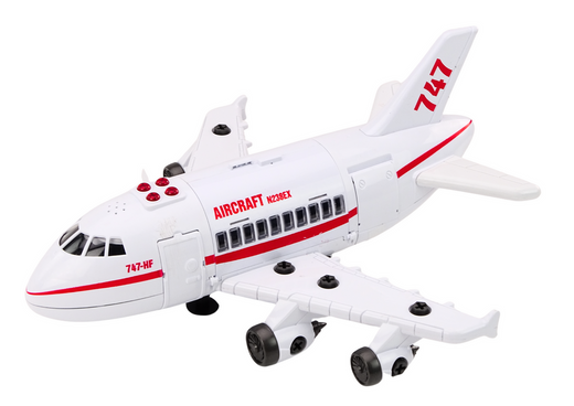 Large Passenger Airplane Turning Tools Lights Sounds