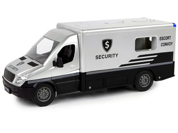 Remote Controlled Security Vehicle 1:18 scale Security Convoy Bank Car + 2.4 GHz R/C