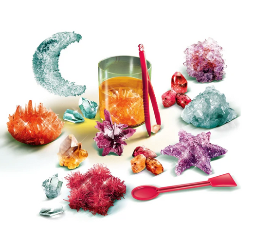 Science & Play Crystal Growing Lab Set Polish Language Clementoni 50069