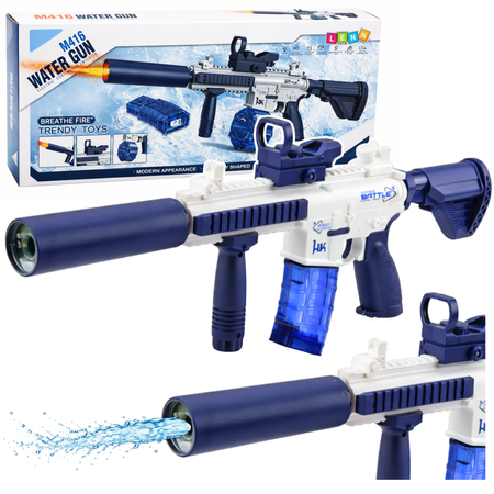 Elektrisches Gewehr Wasserpistole M416 Blau 62 cm
