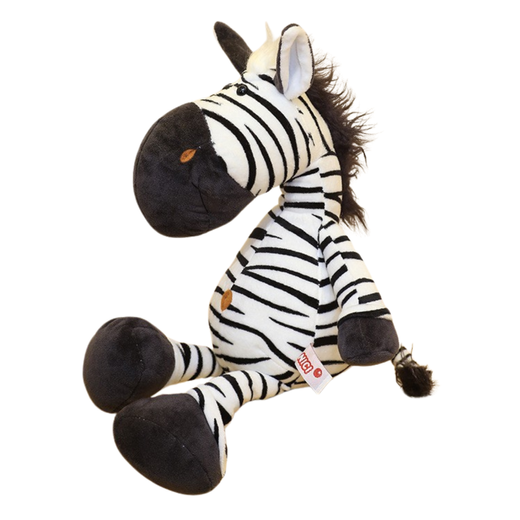 Pluszowa Maskotka Przytulanka Zebra Biało Czarna 25cm